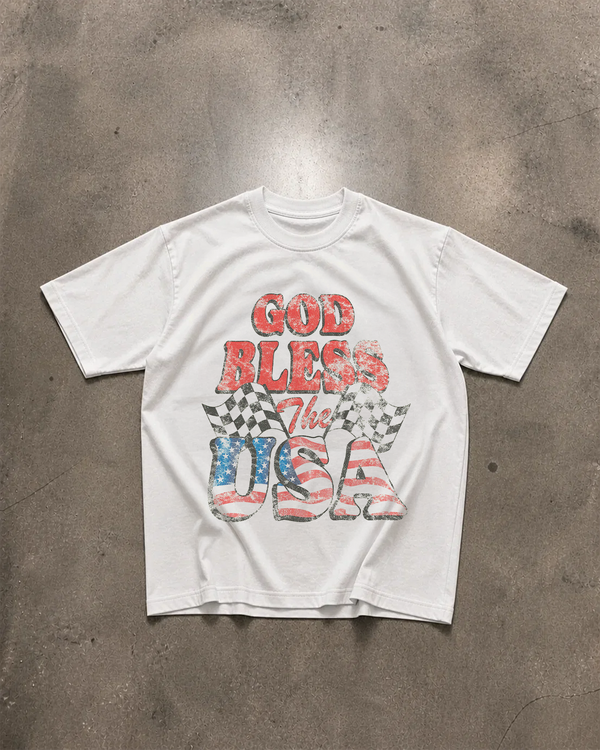 T- Shirt - GOD BLESS
