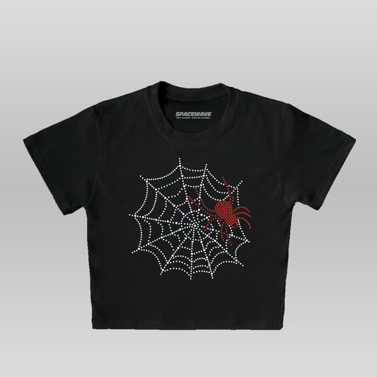 Fit Baby Tee Cobwebs