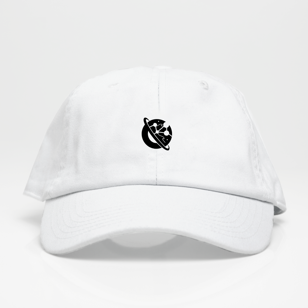 SPACEWAVE MOON • DAD HAT BLACK